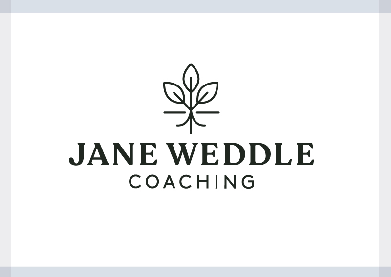 brand identity design package focused on growth for jane weddle coaching